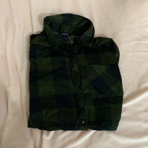 Rue 21 | plaid button up long-sleeve